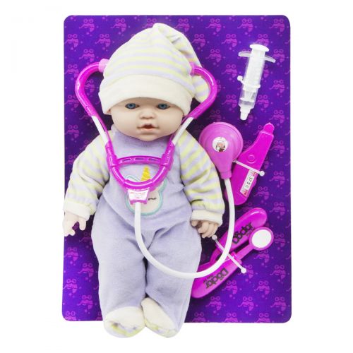 Лялька-пупс з докторським набором "Малюк" (MiC)