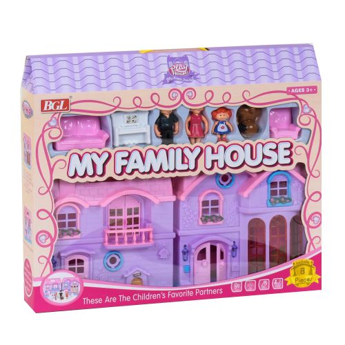 Кукольный домик "My Family house" (2 этажа) (MiC)