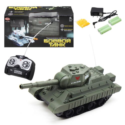Іграшка на радіокеруванні "Бойовий танк", зелений (Play Smart)