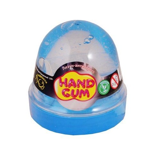 Лизун-антистресс "Hand gum" 120 г прозрачный (MiC)