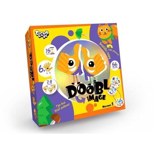 Настольная игра "Doobl image: Multibox 1" укр (Dankotoys)