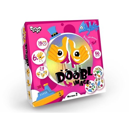 Настільна гра "Doobl image: Multibox 2" укр (Dankotoys)