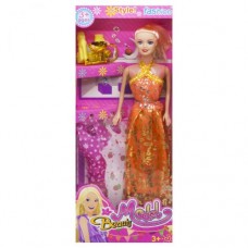 Кукла "Beauty Model", оранжевый