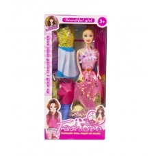 Кукла с гардеробом "Fashion Girl" (в розовом)