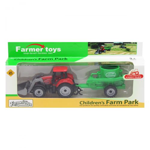 Трактор "Farm Park", красный (FarmerToys)