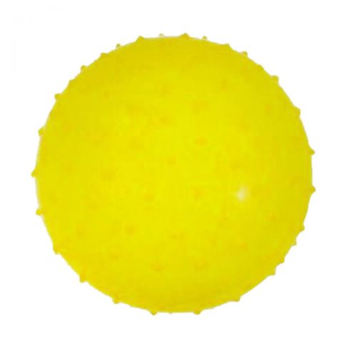 Мячик с пупырышками, желтый (MiC)