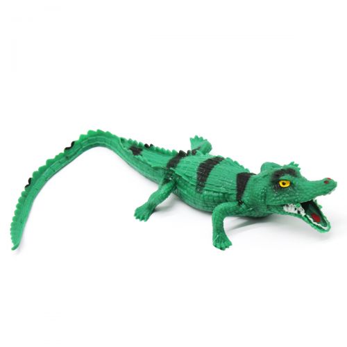 Игрушка-тянучка "Крокодил", зеленая (MiC)
