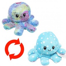 Игрушка-перевёртыш "Mood octopus" голубой