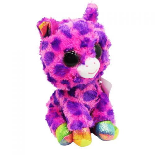 Мягкая игрушка Глазастик "Леопард" фиолетовый (Star Toys)