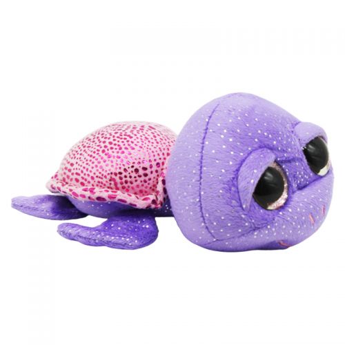 Мягкая игрушка Глазастик "Черепаха" фиолетовая (Star Toys)