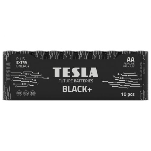 Батарейки "TESLA AA: BLACK +, 10 шт (Tesla)