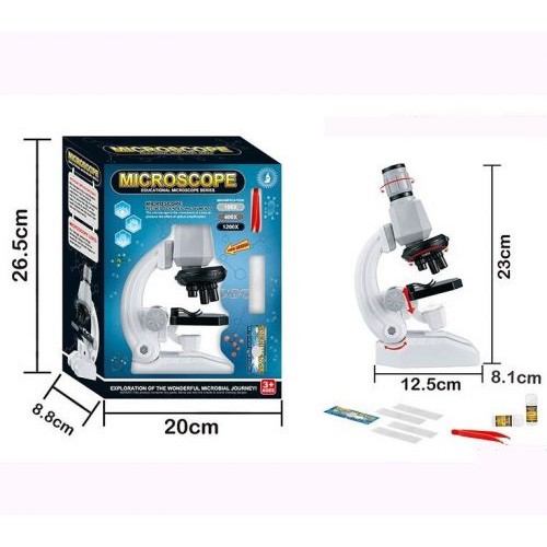 Игровой набор "Микроскоп" 100х, 400х, 1200х (MiC)