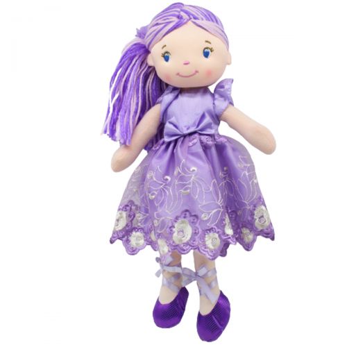 Кукла мягкая, фиолетовый (MiC)
