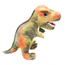 Игрушка мягкий динозавр "Ти-рекс" (оранжевый)