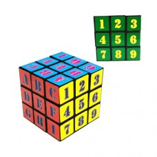 Кубик Рубика з цифрами і буквами 3 х 3 х 3