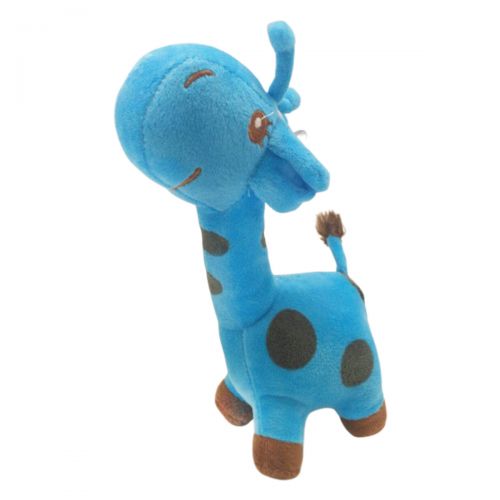 М'яка іграшка "Жираф" (блакитний) (MiC)