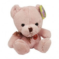 Мягкая игрушка "Медведь", 25 см (светло-розовый)