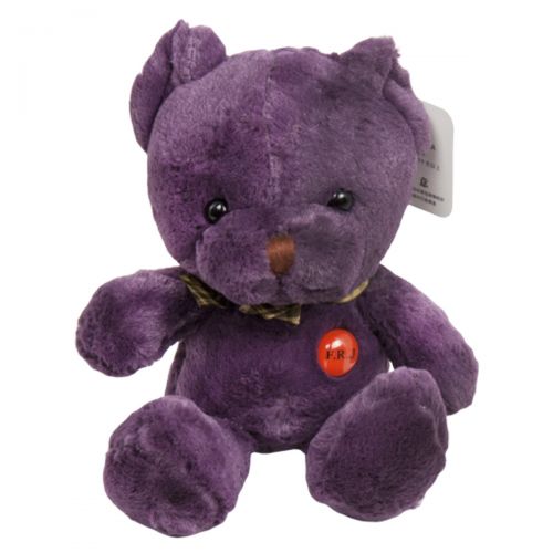 М'яка іграшка "Ведмідь", 25 см (фіолетовий) (MiC)