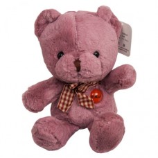 Мягкая игрушка "Медведь", 25 см (розовый)