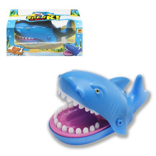 Игра "Акула-кусачка", синяя (YG Toys)