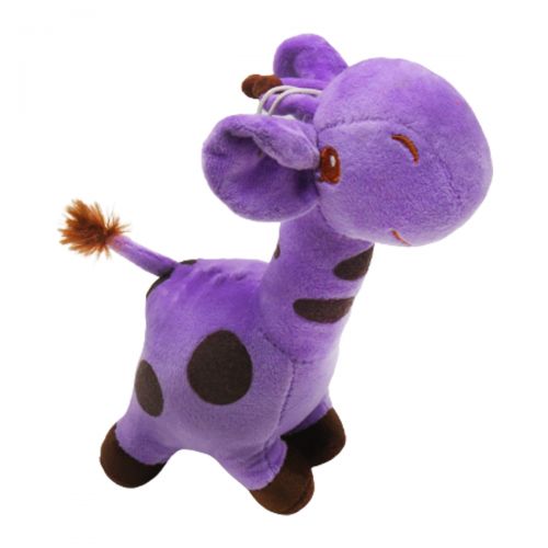 Мягкая игрушка "Жирафчик", фиолетовый (MiC)