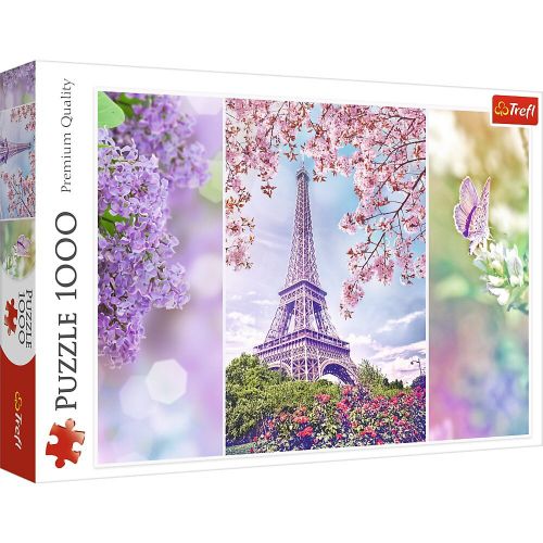 Пазлы "Весна в Париже", 1000 элементов (Trefl)