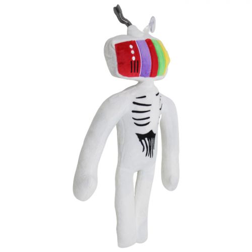 М'яка іграшка "Телевізороголовий" (білий) (MiC)