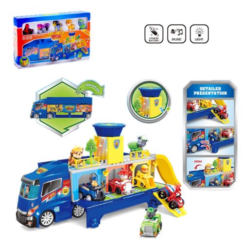 Набор игровой "Щенячий патруль" грузовик с фигурками (свет, звук) (YG Toys)