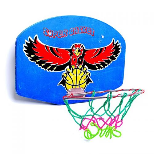 Баскетбольный щит с кольцом синий (MiC)