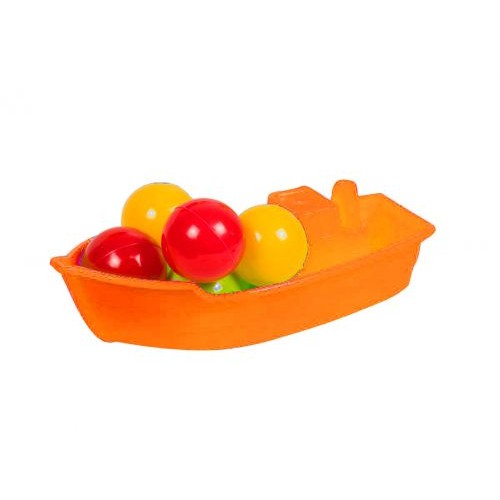 Лодочка с шариками (оранжевая) (Kinderway)