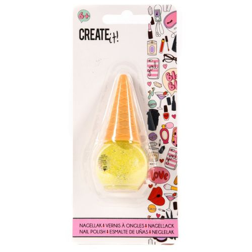 Лак для ногтей детский "CREATE IT!: Ice Cream" (желтый) (MiC)