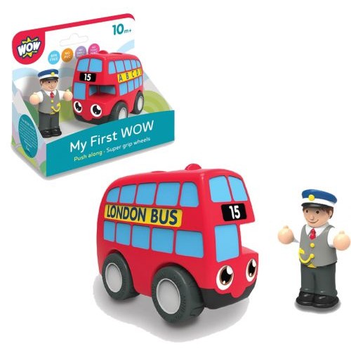 Ігровий набір "Wow Toys: Червоний автобус" (MiC)