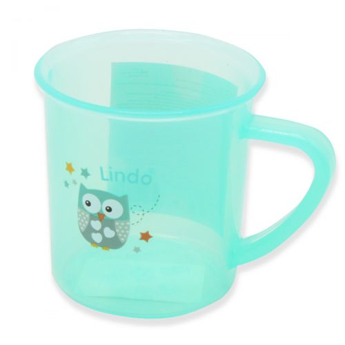 Детская чашка 150 мл, мятная (Lindo)