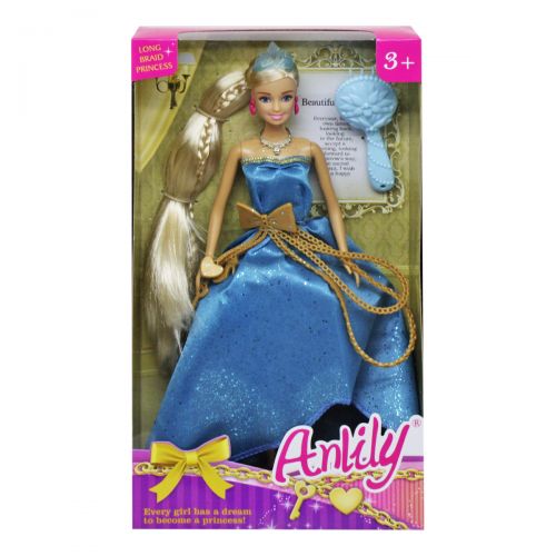 Лялька "Anlily" у блакитному платті (MiC)