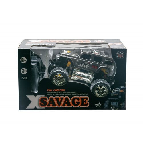 Машинка "Savage: Позашляховик" на радіоуправлінні (сіра) (MiC)