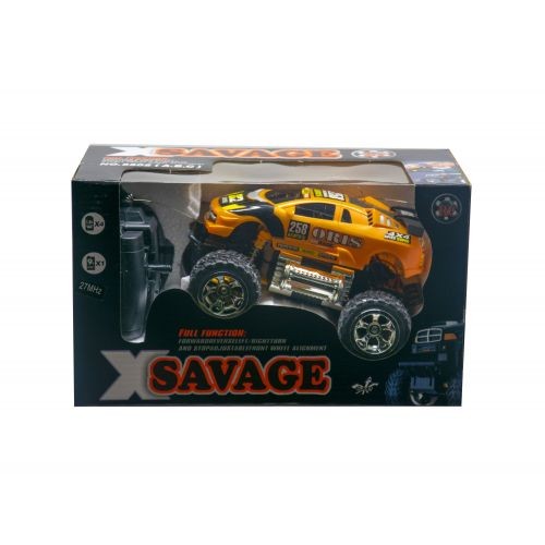 Машинка "Savage: Спорткар" на радіоуправлінні (помаранчева) (MiC)