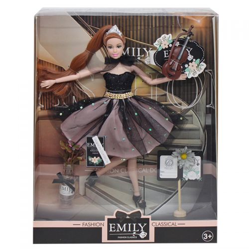 Кукла "Emily" со скрипкой (MiC)