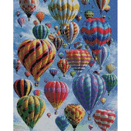 Алмазная мозаика "Воздушные шары" (Идейка)