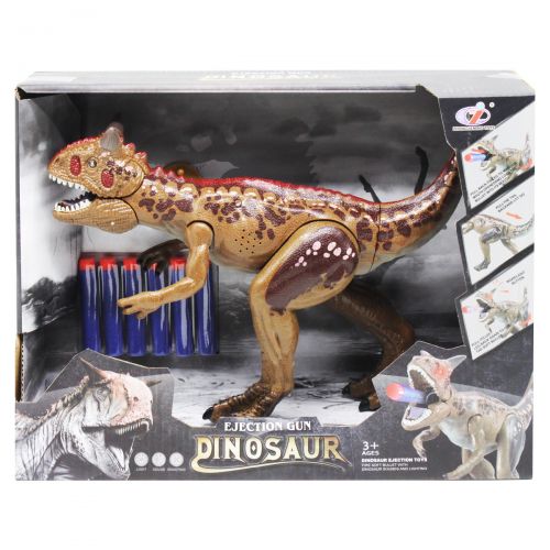 Стреляющий динозавр, коричневый (MiC)