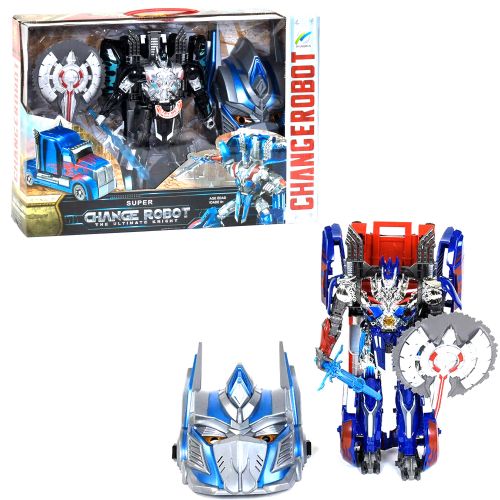Трансформер Optimus Prime синий (SHUNQIRUN)