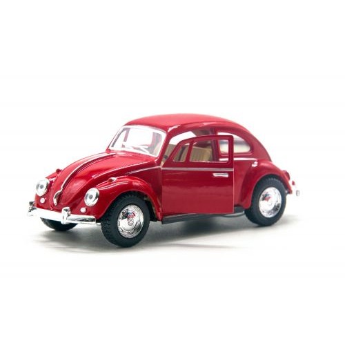 Машинка KINSMART "Volkswagen Classical Beetle" (красная) (Kinsmart)