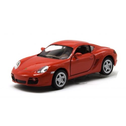 Машинка KINSMART "Porsche Cayman S" (красная) (Kinsmart)