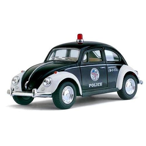 Машинка KINSMART "Volkswagen Beetle" (полиция) (Kinsmart)