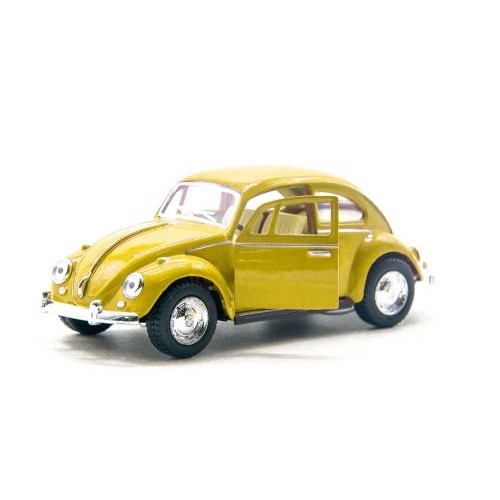 Машинка KINSMART "Volkswagen Classical Beetle" (желтая) (Kinsmart)