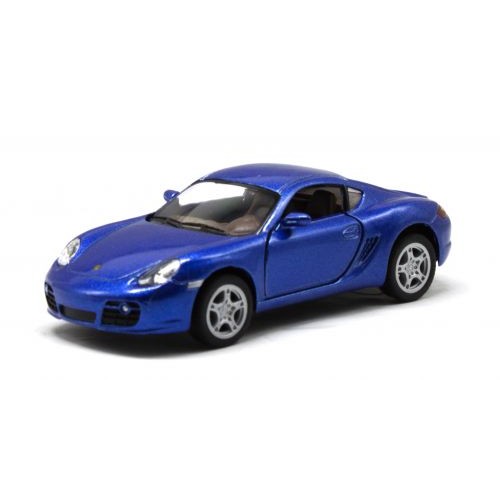 Машинка KINSMART "Porsche Cayman S" (синяя) (Kinsmart)