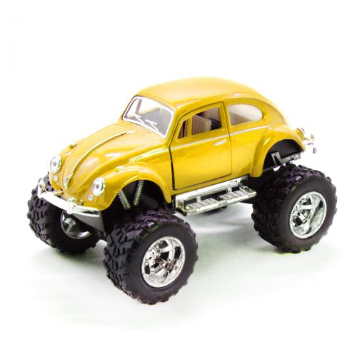 Машинка KINSMART "Volkswagen Beetle Off-Road" (желтая) (Kinsmart)