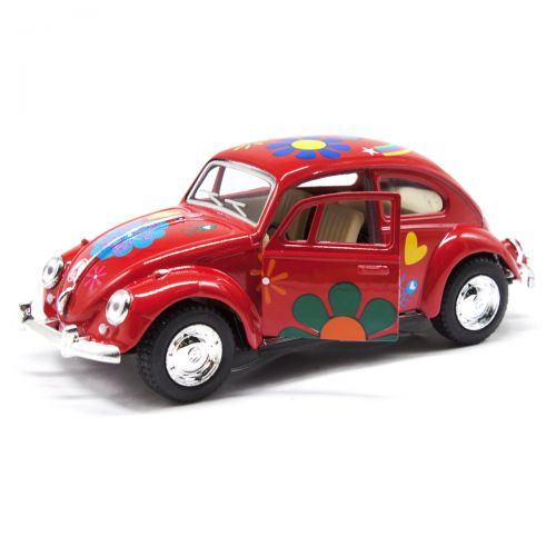 Машинка KINSMART "Volkswagen Beetle" (красная) (Kinsmart)