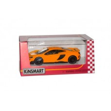 Машинка KINSMART "McLaren 675LT" (оранжевая)