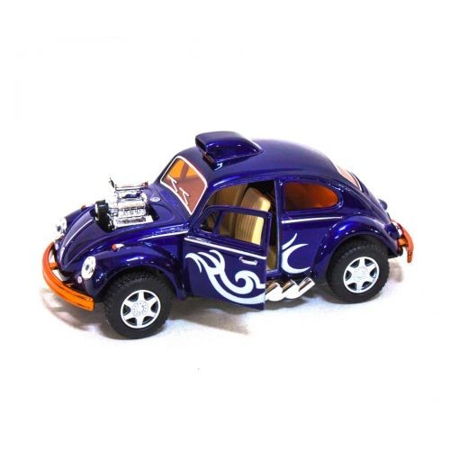 Машинка KINSMART "Volkswagen Beetle Custom-Dragracer" (фиолетовая) (Kinsmart)