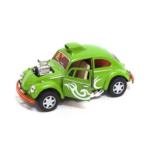 Машинка KINSMART "Volkswagen Beetle Custom-Dragracer" (зелена) (Kinsmart)